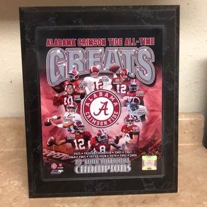 Alabama Crimson Tide Wall Decor